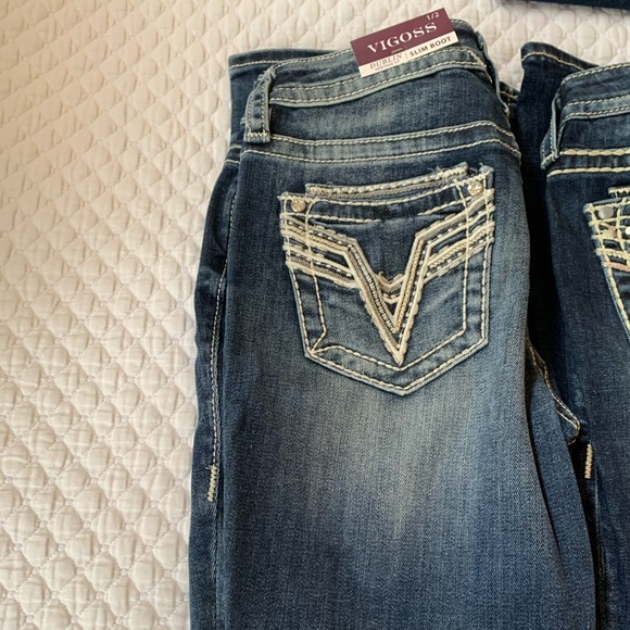 Vigoss Dublin Slim Bootcut Jeans - Picture 1 of 2